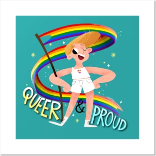 Queer & Proud - L heart Posters and Art